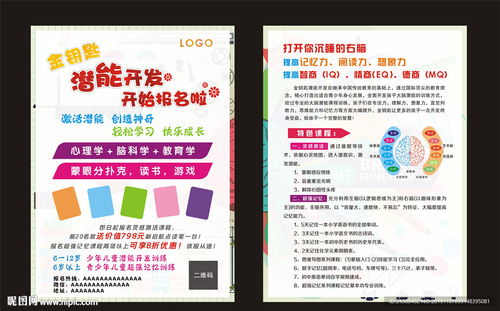 激發(fā)無限可能 潛能開發(fā)宣傳單設(shè)計(jì)指南